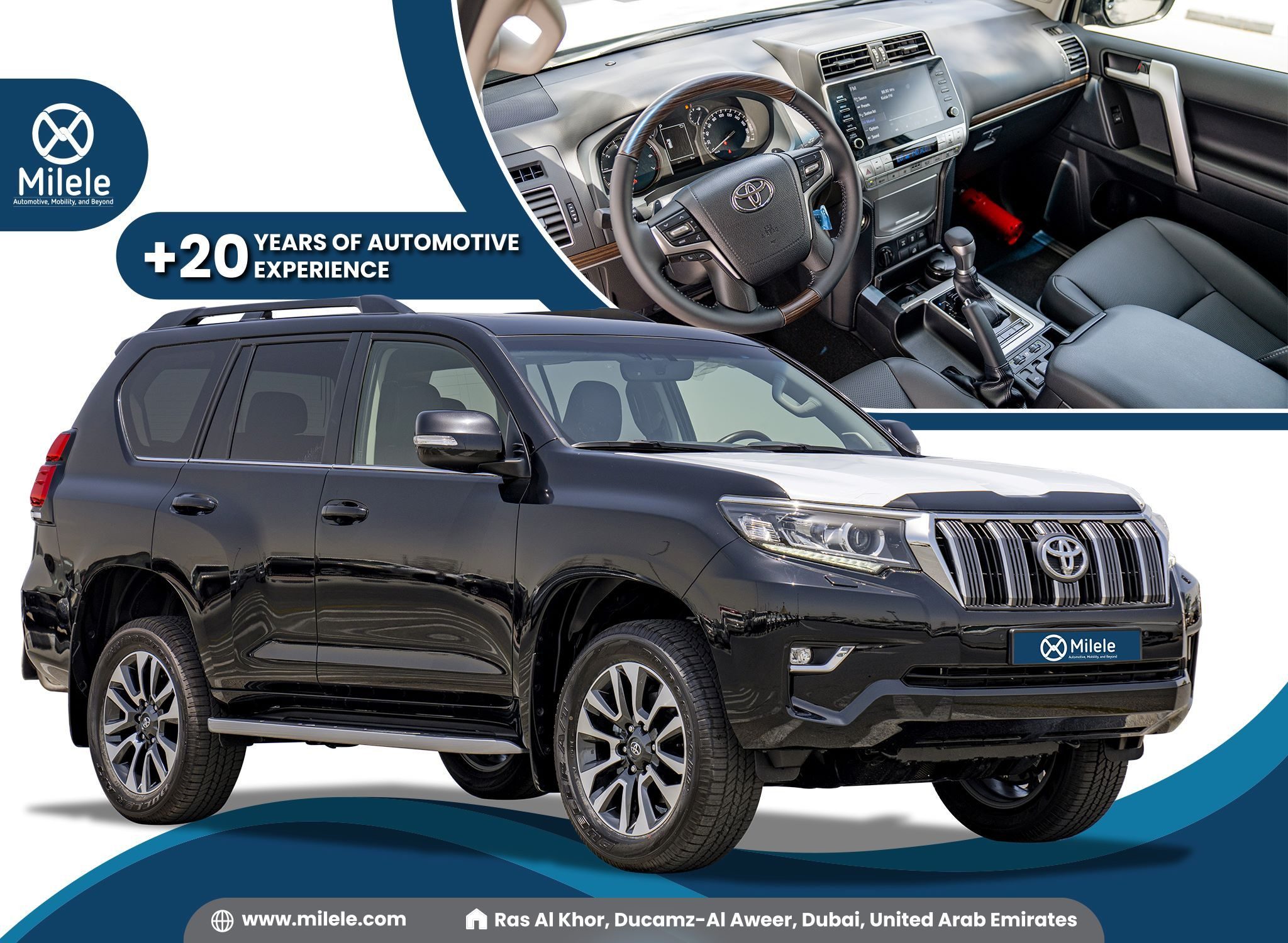 2023 Toyota Prado in Dubai